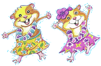 Hamsteroonies (TM) by Amye Rosenberg